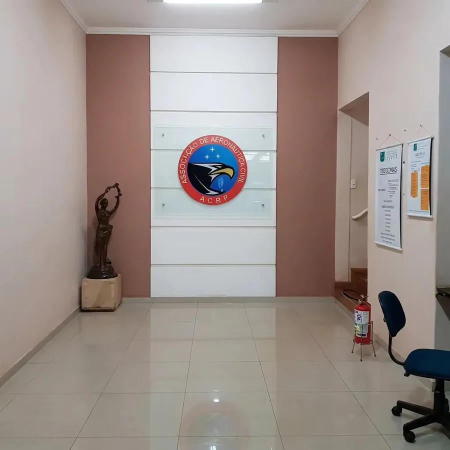 Sede do Aeroclube de Ribeirão Preto no Aeroporto Estadual Dr. Leite Lopes (SBRP)